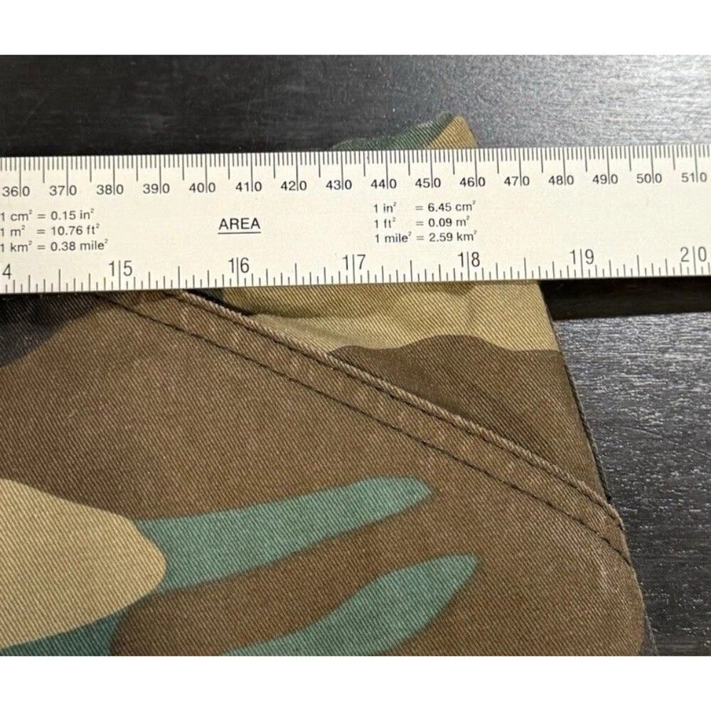 Camo Cargo Pants - Women's Olive Green Utility Trousers - Picture 9 of 11